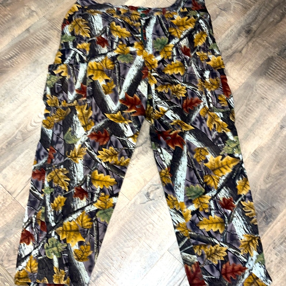 CAMO leaf Pants Master Sportsman Hunting Outdoor, Adjustable WAIST men size 2Xl